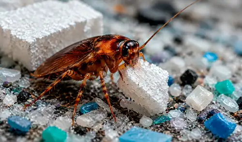 Un estudio científico revela que la cucaracha Blaptica dubia consume poliestireno y logra degradar hasta el 55 % de este plástico en 42 días. Un estudio científico revela que la cucaracha Blaptica dubia consume poliestireno y logra degradar hasta el 55 % de este plástico en 42 días.