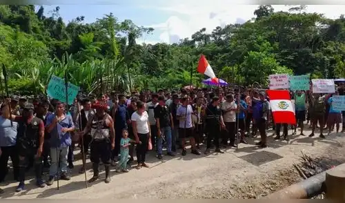 Pobladores de Santa María de Nievas (Amazonas) se encuentran indignados.