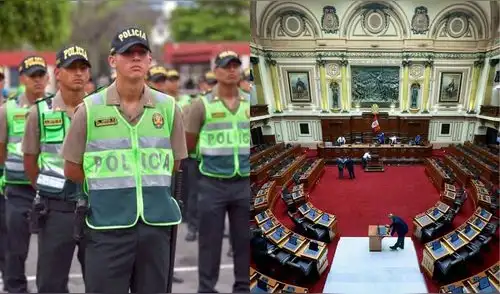 Congreso aprobó iniciativa que cambia el Código Penal Militar Policial | Composición: LR. Congreso aprobó iniciativa que cambia el Código Penal Militar Policial
