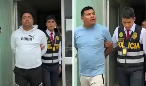 Intervenidos por la PNP en Huacho Huacho