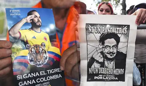 Colombia se prepara para el balotaje del 21 de junio, donde los candidatos Iván Cepeda y Abelardo de la Espriella hacen esfuerzos finales por consolidar apoyo Colombia se prepara para el balotaje del 21 de junio, donde los candidatos Iván Cepeda y Abelardo de la Espriella hacen esfuerzos finales por consolidar apoyo