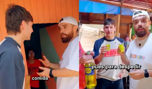 Gaspi e Ibai Llanos llegaron al Perú y visitaron Ventanilla.