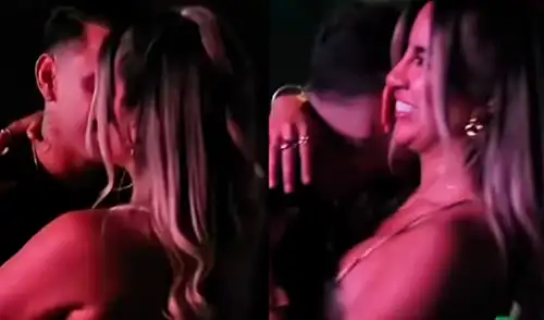 Diego Chávarri y Gabriela Herrera no se ocultan más. Foto: Composición LR/Captura/TikTok Diego Chávarri y Gabriela Herrera no se ocultan más.