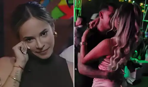 Thalía Bentín se pronuncia sobre rumores de romance de Diego Chávarri y Gabriela Herrera. Foto: composición LR/Panamericana TV Thalía Bentín y Diego Chávarri