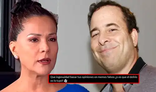 Mónica Sánchez siempre ha mostrado su postura crítica ante el fujimorismo. Foto: Composición LR/Captura/YouTube/'X' Mónica Sánchez siempre ha mostrado su postura crítica ante el fujimorismo.