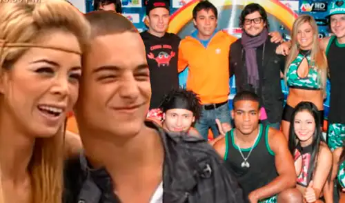 'Combate' unió a las familias peruanas en dos equipos: rojo y verde. Foto: Composición LR/Captura/YouTube 'Combate' unió a las familias peruanas en dos equipos: rojo y verde.