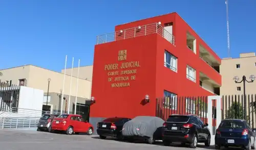 La capacitación se llevó a cabo el 3 de junio a las 3:00 p. m., a través de Google Meet. Fuente: difusión. corte-de-moquegua