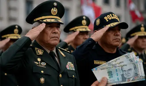 Los incrementos mensuales permanentes variarán entre S/237 y S/1.028 según el grado pensionable, y entrarán en vigencia en junio.