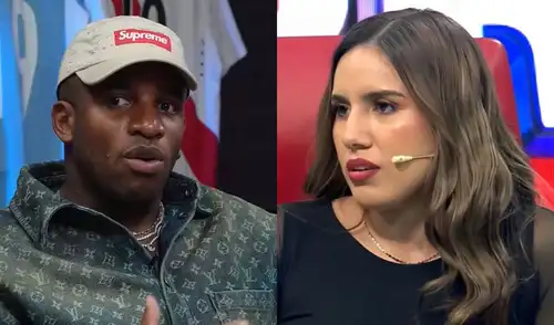Darinka Ramírez respondió al pronunciamiento de Jefferson Farfán sobre la pensión de su hija. Foto: Composición LR Darinka Ramírez respondió al pronunciamiento de Jefferson Farfán sobre la pensión de su hija.