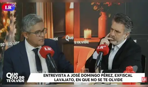 Carlos Cornejo entrevista a José Domingo Pérez Carlos Cornejo entrevista a José Domingo Pérez