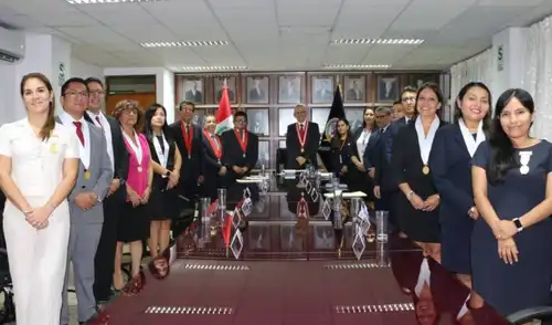 La reunión analizó indicadores de celeridad y eficiencia en el Módulo Corporativo Civil de Litigación Oral, promoviendo mejoras continuas. Fuente: difusión. corte-de-lambayeque