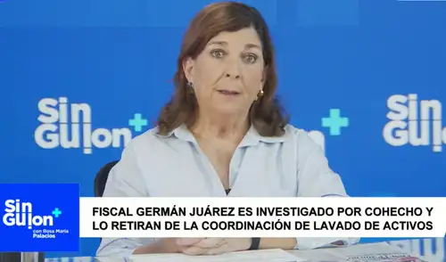 Rosa María Palacios, periodista y conductora de Sin Guion.
