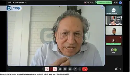 Alejandro Toledo ante Sala de Apelaciones Alejandro Toledo ante Sala de Apelaciones