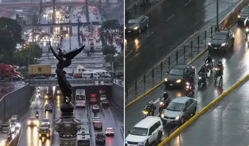 Llovizna sorprende a ciudadanos en Lima, la mañana de este viernes 19 de junio. llovizna de Lima, Senamhi, fuerte llovizna