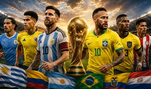 Sudamérica busca volver a dominar el fútbol mundial. Mundial 2026