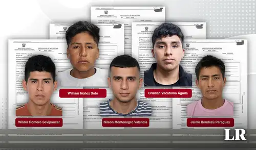 Ocho pasajeros viajaban en la camioneta atacada, cinco fueron asesinados y los otros tres se salvaron por la oscuridad. Foto: composición La República Ocho pasajeros viajaban en la camioneta atacada, cinco fueron asesinados y los otros tres se salvaron por la oscuridad. Foto: composición La República
