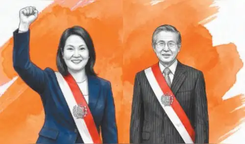 Keiko Fujimori sería la nueva presidenta del Perú. Era su cuarta vez postulando al cargo | Composición: LR. Keiko Fujimori sería la nueva presidenta del Perú. Era su cuarta vez postulando al cargo