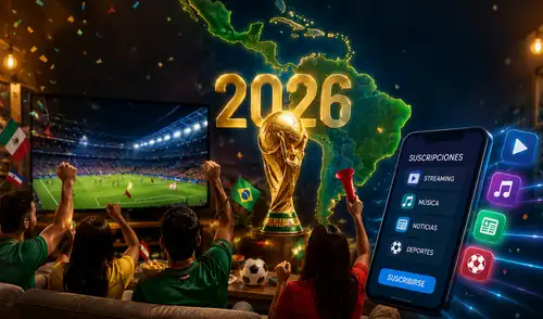 Transacciones en suscripciones digitales aumentan 34,6% por el interés de los aficionados en seguir el Mundial 2026.