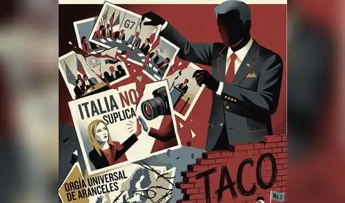 Trump y Meloni Trump y la primer ministra italiana
