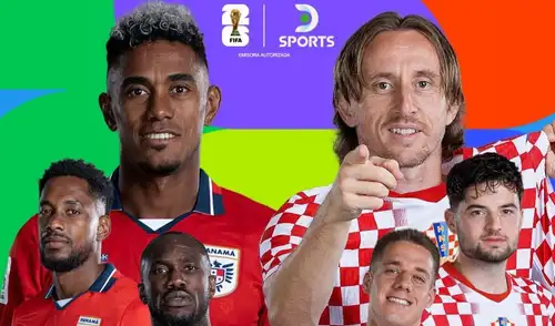 Panamá y Croacia se enfrentan por el Grupo L del Mundial 2026. Foto: DSports Panamá y Croacia se enfrentan por el Grupo L del Mundial 2026. Foto: DSports