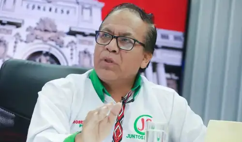 Roberto Sánchez, candidato presidencial de Juntos por el Perú