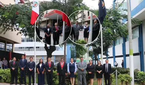 Durante la ceremonia, se resaltó la importancia de realizar labores jurisdiccionales con integridad y eficiencia. Fuente: difusión. corte-de-lambayeque