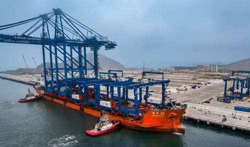 La Contraloría detectó deficiencias en el proceso de contrato de inversión en el puerto de Chancay y en la fiscalización del cumplimiento del mismo. Foto: difusión La Contraloría detectó deficiencias en el proceso de contrato de inversión en el puerto de Chancay y en la fiscalización del cumplimiento del mismo. Foto: difusión