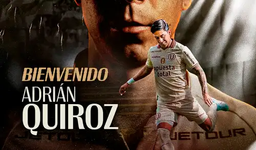 Adrián Quiróz se formó en las divisiones menores de Universitario. Foto: Universitario Adrián Quiróz ficha por Universitario