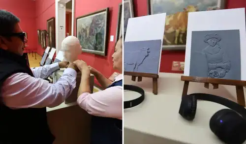 La innovadora experiencia en un museo de Lima donde el arte deja de ser solo visual y ahora también puede sentirse a través del tacto y el sonido