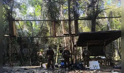 Megalaboratorio fue hallado en el Putumayo.