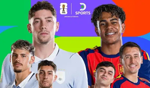 Uruguay se enfrenta a España por el Grupo H del Mundial 2026. Foto: DSports
