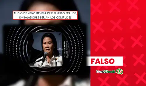 Un análisis forense digital revela que el audio fue creado con inteligencia artificial.