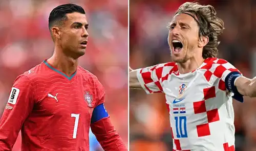 Portugal y Croacia se verán las caras en los 16avos de final del Mundial 2026. Foto: FIFA/composición LR