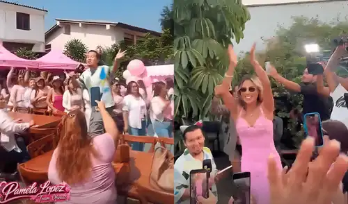 Evento de Pamela López lució lleno total.