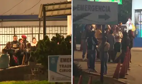 La balacera en la zona de emergencia del hospital Carrión sucedió tras el tiroteo en la zona de Tiwinza.