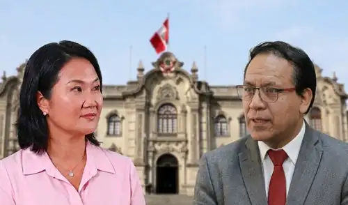 Keiko Fujimori y Roberto Sánchez se disputan el sillón presidencial.