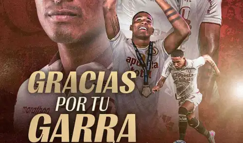 José Carabalí no continuará en Universitario de Deportes. Foto: Universitario