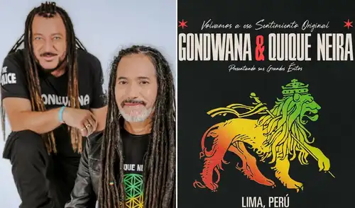 Gondwana y Quique Neira se presentarán en el Costa 21 de Perú.