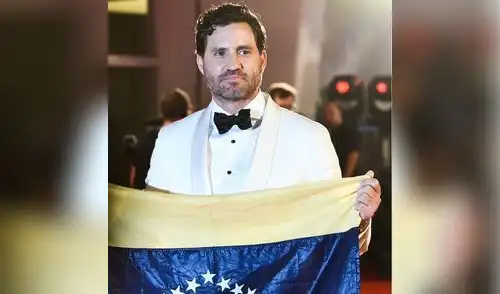 Édgar Ramírez en el Festival de Venecia 2019. Édgar Ramírez en el Festival de Venecia 2019.