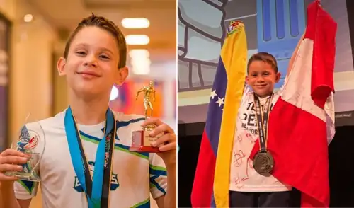 Fabio Isaac Bravo, niño genio venezolano, niño genio venezolano ganó medalla de oro