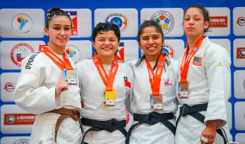 La selección peruana de judo participo en 2 competiciones internacionales en Santiago. Foto: cortesía Judo peruano brilla en el continente rumbo a los Juegos Olímpicos Los Ángeles 2028