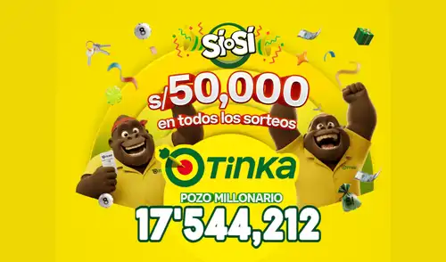 Tinka: sorteo del miércoles 27 de mayo