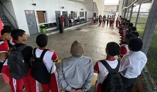 Este programa interactivo permite a los jóvenes conocer el proceso penal sobre delitos en flagrancia. Fuente: difusión. corte-de-tumbes