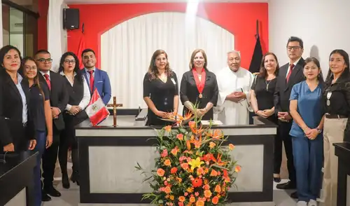 Durante la ceremonia, la magistrada destacó el compromiso del juzgado. Fuente: difusión. corte-de-la-libertad