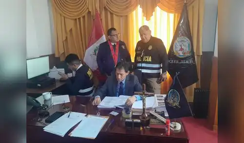 Intervención al presidente de la Corte de Apurímac