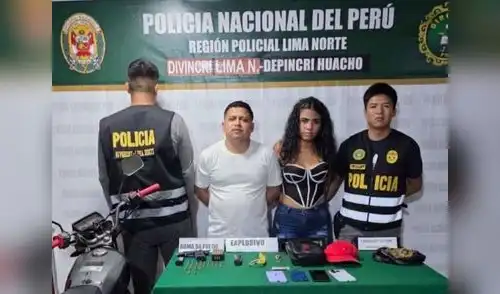 Presunto asesino fue detenido con su pareja en Huacho. Presunto asesino fue detenido con su pareja en Huacho.