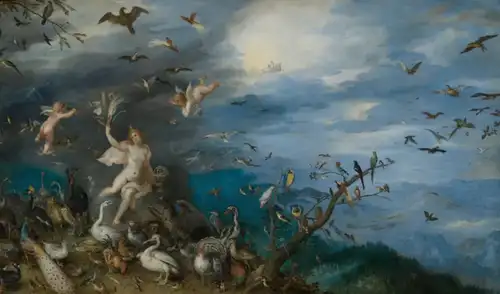 Allegory of the air with Uranus de Jan Brueghel (El joven). Foto: Wikimedia Allegory of the air with Uranus de Jan Brueghel (El joven). Foto: Wikimedia