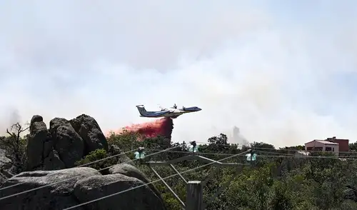Francia, España y Portugal concentran los mayores incendios forestales del continente Francia, España y Portugal concentran los mayores incendios forestales del continente