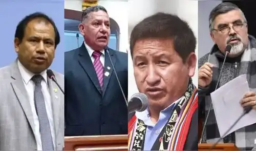 Congresistas son investigados por el Ministerio Público | Composición: LR Congresistas son investigados por el Ministerio Público