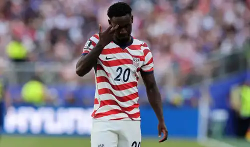 Folarin Balogun fue expulsado en el duelo ante Bosnia-Herzegovina. Foto: FIFA Folarin Balogun fue expulsado en el duelo ante Bosnia-Herzegovina. Foto: FIFA